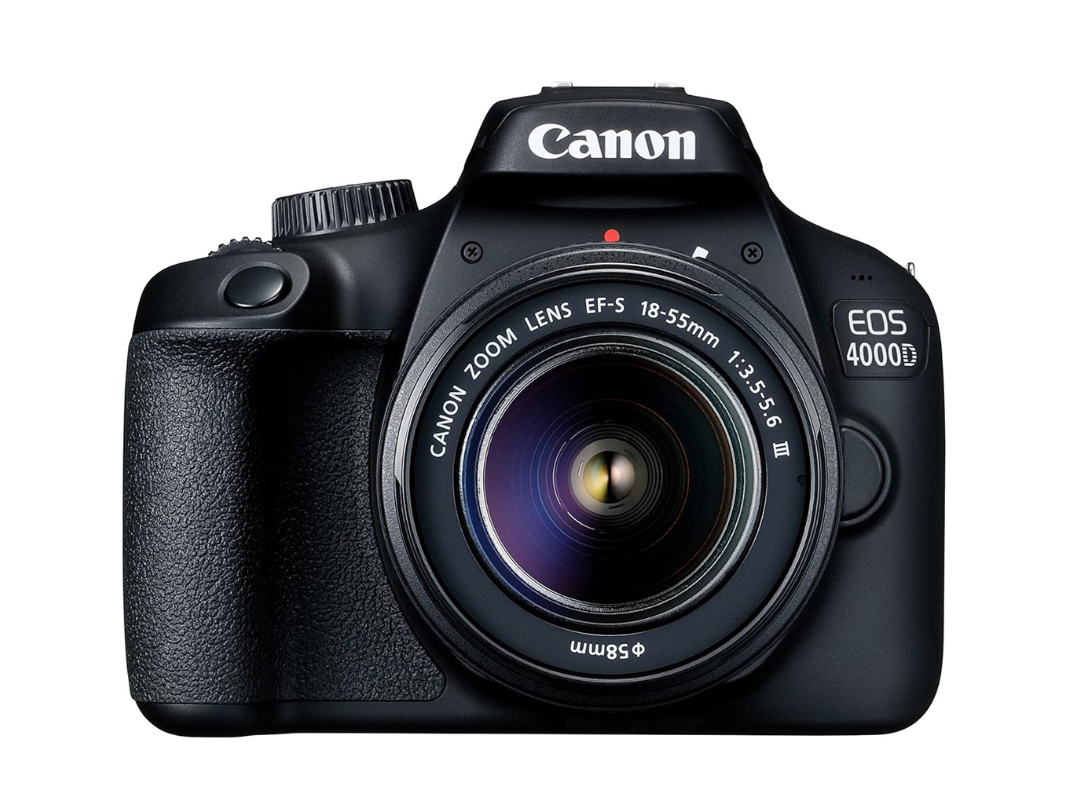 Buy Canon EOS 4000D Body + EF-S 18-55mm Lens in Qatar Buy Canon EOS 4000D Body + EF-S 18-55mm Lens in Qatar